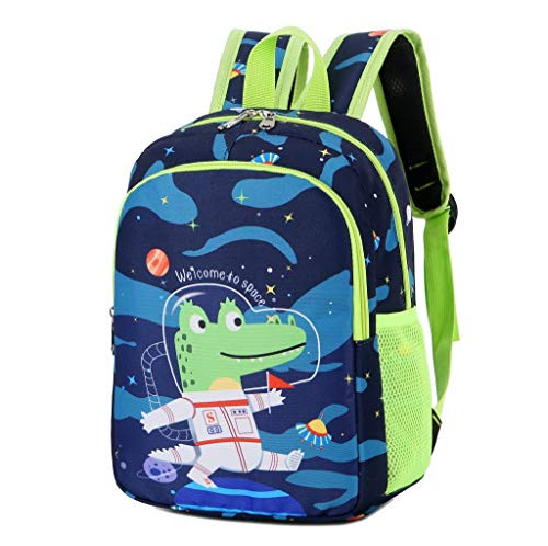 Kids Unicorn Backpack Toddler Travel Backpack Travel Bag for Elementary Kindergarten Student Preschool Children -Dark Blue-