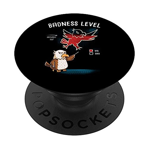 Badness Level Diagram Chart Funny Bad American Bald Eagle PopSockets PopGrip- Swappable Grip for Phones and Tablets Badness Level Diagram Chart Funny Bad American Bald Eagle PopSockets PopGrip- Swappable Grip for Phones and Tablets