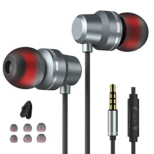 Earbuds Ear Buds in Ear Headphones Wired Earphones with Microphone Mic Stereo and Volume Control Waterproof Wired Earphone Compatible with Samsung Mp3 Players Tablet Laptop 3.5mm Earbuds Ear Buds in Ear Headphones Wired Earphones with Microphone Mic Stereo and Volume Control Waterproof Wired Earphone Compatible with Samsung Mp3 Players Tablet Laptop 3.5mm