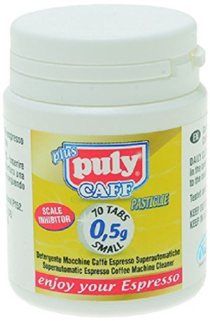 Puly Caff Coffee Machine Cleaning Tablets Medium 0.5g x 70 Small Plus Puly