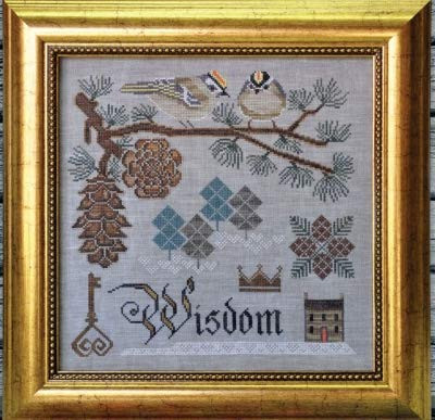 Winter's Wisdom Cross Stitch Chart