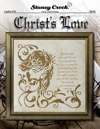 Christ's Love -Leaflet 376- Cross Stitch Chart and Free Cross Embellishment