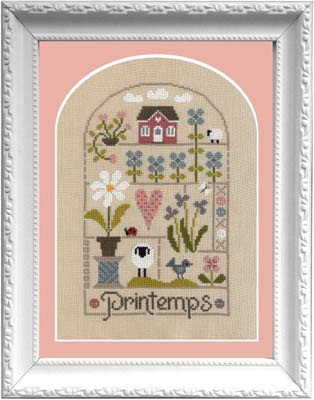 Petits Moments Du Printemps Cross Stitch Chart
