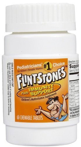 Flintstones Multivitamin Plus Immunity Support Chewables - Fruit Flavor - 60 ct