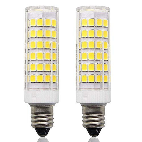 E11 LED Light Bulb 5W to 6W, 60W or 75W, 110v/120v/130v Halogen Bulbs Equivalent,Mini Candelabra JD,Daylight, Replaces T4 /T3 JD Type Clear E11 Light Bulb (Daylight 2) E11 LED Light Bulb 5W to 6W, 60W or 75W, 110v/120v/130v Halogen Bulbs Equivalent,Mini Candelabra JD,Daylight, Replaces T4 /T3 JD Type Clear E11 Light Bulb (Daylight 2)