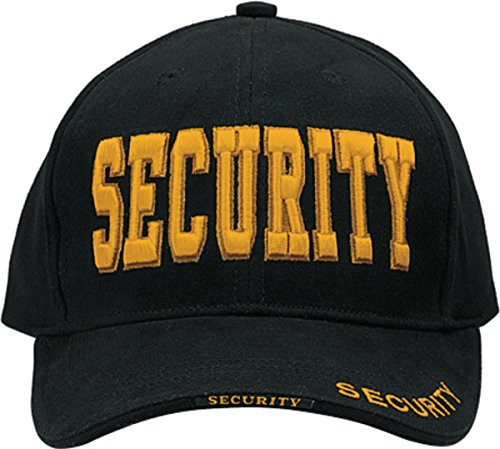 Rothco Deluxe Low Profile Security Cap- Black/Gold