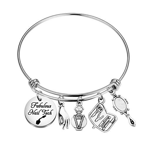 TGBJE Manicurist Bracelet Fabulous Nail Tech Bracelet Nail Specialist Gift Nail Technician Gift Nail Artist Gift Beautician Gift Manicurist Graduation Gift -Nail Bracelet- TGBJE Manicurist Bracelet Fabulous Nail Tech Bracelet Nail Specialist Gift Nail Technician Gift Nail Artist Gift Beautician Gift Manicurist Graduation Gift -Nail Bracelet-