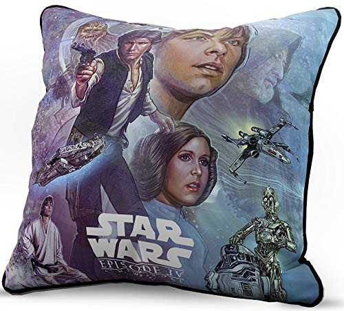 Jay Franco Star Wars Celebration A New Hope Limited Edition Decorative Pillow Cover- Episode 4 Jay Franco Star Wars Celebration A New Hope Limited Edition Decorative Pillow Cover- Episode 4
