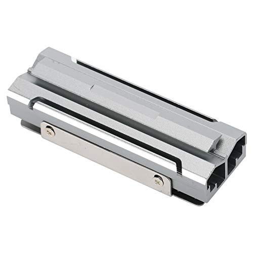 Dilwe1 M.2 Heatsink Cooler- High?Speed SSD Hard Drive Passive Cooling Heat Sink- KM-200 Aluminum Heatsink Cooler for NGFF NVMe M.2 2280 SSD -Gray-
