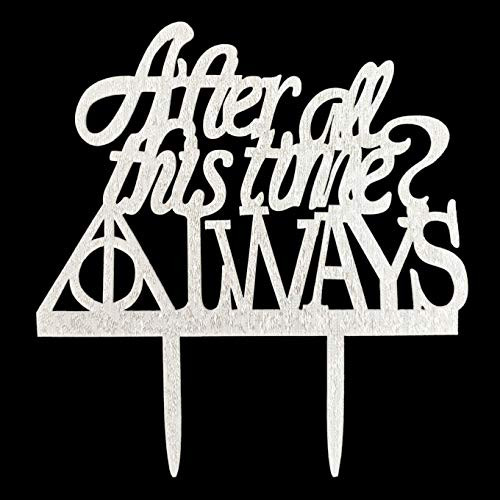 Harry Potter Wedding Cake Topper After All This Time Always Cake Topper Engaged Cake Topper Harry Potter Wedding Cake Topper After All This Time Always Cake Topper Engaged Cake Topper