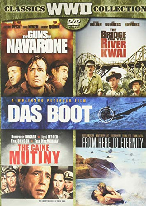 Bridge on the River Kwai- the -Original Version- / Caine Mutiny- the / Das Boot -Director's Cut- / from Here to Eternity -1953- / Guns of Navarone- the - Set