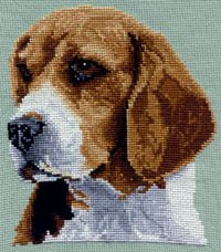 Pegasus Originals Beagle Counted Cross Stitch Chart