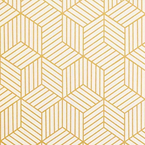 197x17.7 Gold and Beige Geometry Stripped Hexagon Peel and Stick Wallpaper Gold Stripes Wallpaper Luxury Contact Paper Removable Self Adhesive Vinyl Film Decorative Shelf Drawer Liner Roll 197x17.7 Gold and Beige Geometry Stripped Hexagon Peel and Stick Wallpaper Gold Stripes Wallpaper Luxury Contact Paper Removable Self Adhesive Vinyl Film Decorative Shelf Drawer Liner Roll