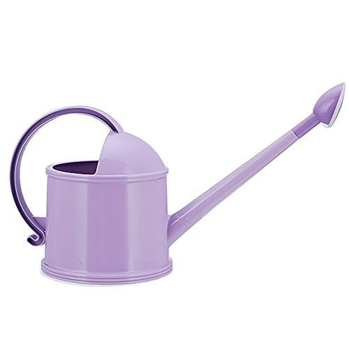 Seepoo Watering Can for Indoor Plants 1 Gallon Long Spout?Watering Can for Indoor Plants with Sprinkler-Purple-