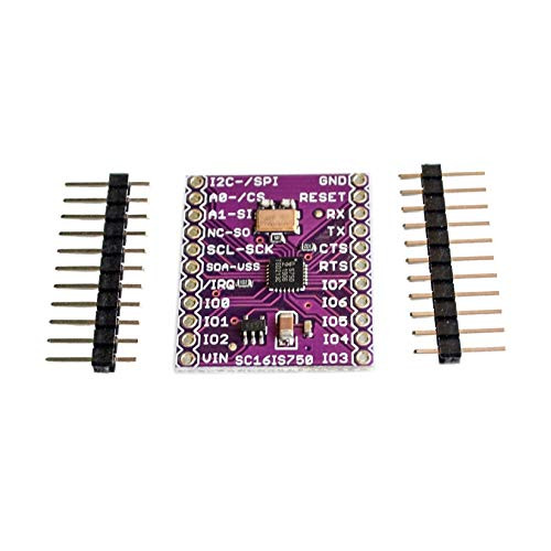 750 SC16IS750 Single UART with I2C-Bus/SPI Interface for Industrial Control