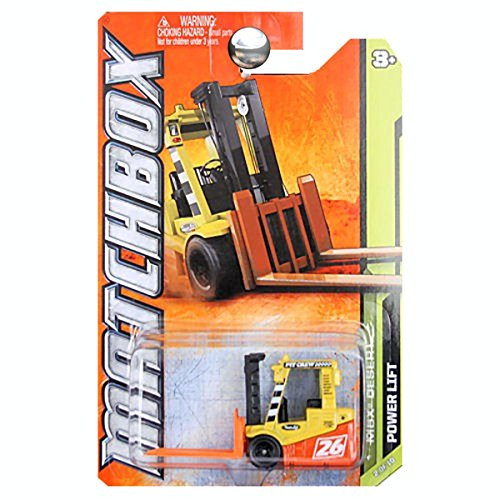Matchbox 2012-042 MBX Desert POWER LIFT Orange/Yellow 1-64 Scale