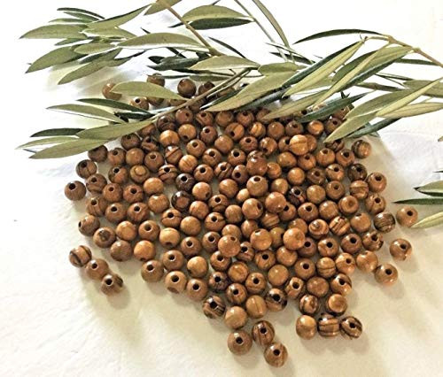 Bethlehem Olive Wood Round Beads ~Various Sizes~Premium Quality/ Polished.rosary 