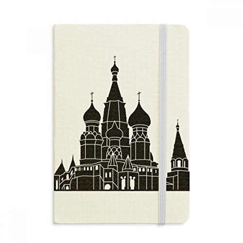 Russia Saint Petersburg Outline Notebook Official Fabric Hard Cover Classic Journal Diary