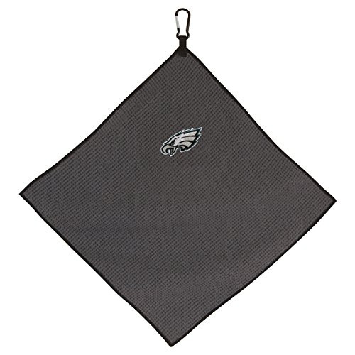Team Effort Philadelphia Eagles 15inchx15inch Grey Microfiber Towel