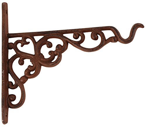 Esschert Design Cast Iron Hanging Basket Hook, Small