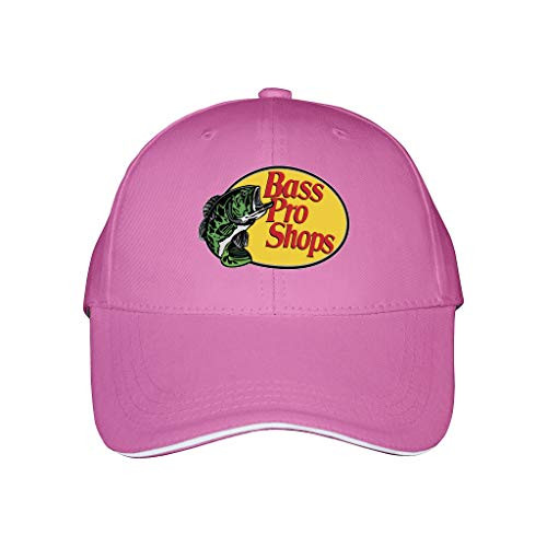 Unisex Adults Golf Dad-Bass-Pro-Shops-Baseball Cap Originals Hat Outdoor Adjustable Pink