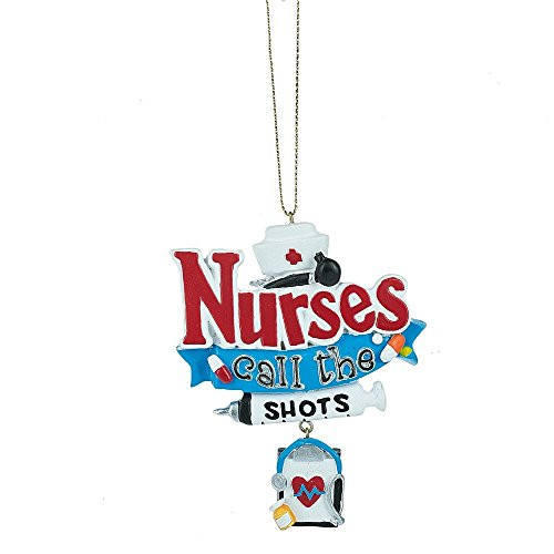 Midwest-CBK Nurses Call All The Shots Resin Ornament
