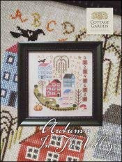 Autumn in The Village Cross Stitch Chart
