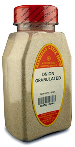 Marshalls Creek Spices Granulated Onion Powder Seasoning- New Size- 8 Ounce 