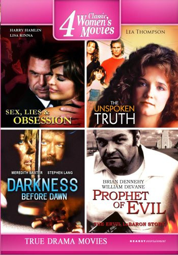 Four True Drama Movies- Sex- Lies  and  Obsession- The Unspoken Truth- Darkness Before Dawn- Prophet of Evil- The Ervil LeBaron Story -4 Disc Set-