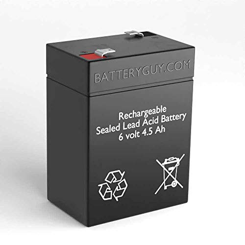 BatteryGuy Battery BG-645F1 6V 4.5AH Replacement for LongWay LW650 Battery