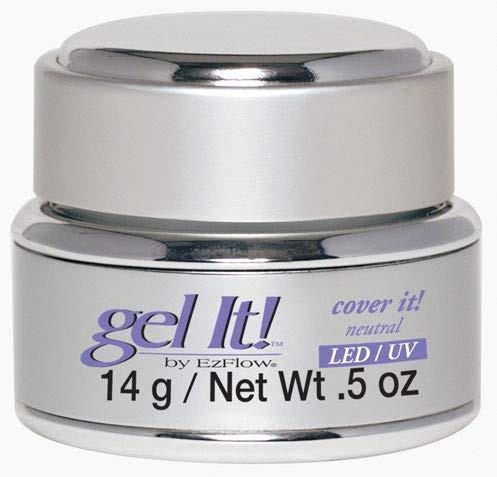 Ezflow Gel It - Cover It Neutral - LED/UV Gel - 0.5oz -14g- - 42363