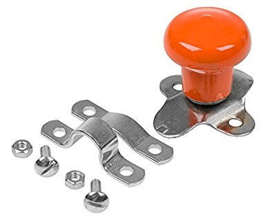 TISCO - TRACTOR PART NO-WSV125OR.WHEEL SPINNER ORANGE KUBOTA