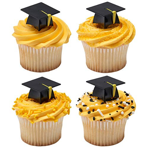 CakeDrake GRADUATION Grad CAP Hat 12 Party Cupcake Cake Topper Decor Pop Pics Picks CakeDrake GRADUATION Grad CAP Hat 12 Party Cupcake Cake Topper Decor Pop Pics Picks