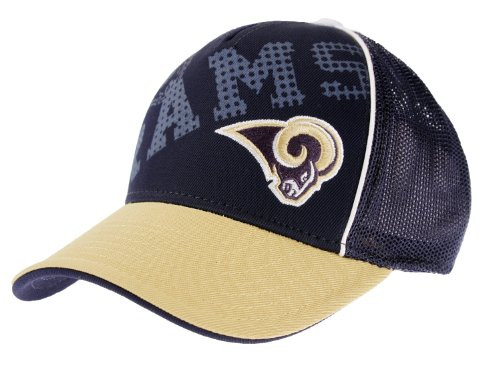St. Louis Rams NFL Youth Structered Flex Mesh Back Cap Hat