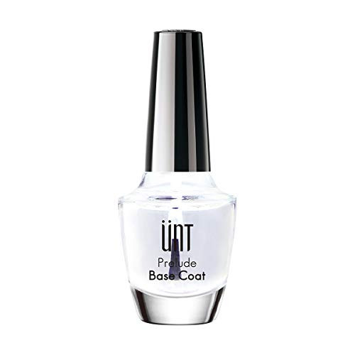 UNT Prelude Base Coat- 10 Free Fast Dry Self-Leveling Stain-Free Nail Polish Lacquer Treatment- 15 ml