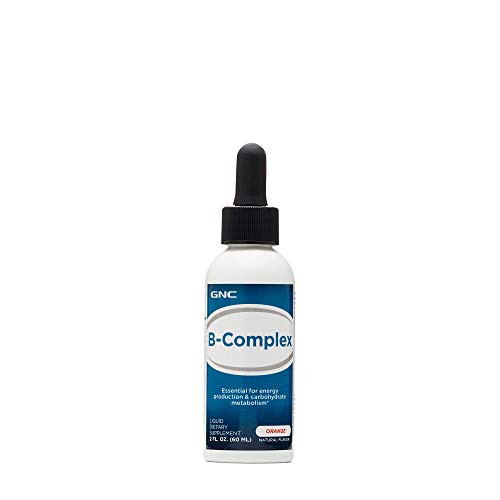 GNC B-Complex- Orange- 2 fl. oz.- Energy Production and Carbohydrate Metabolism GNC B-Complex- Orange- 2 fl. oz.- Energy Production and Carbohydrate Metabolism