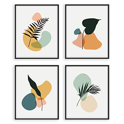 W.O.W.A - Plant Prints | Botanical Wall Art | Plant Pictures Wall Art | Botanical Plant Wall Art Prints | Plant Wall Art for Living Room -8inchx10inch- UNFRAMED-