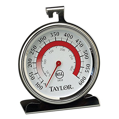Taylor Precision Products Classic Series Large Dial Thermometer -Oven- - Set of 2