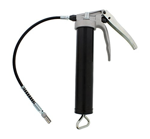 ABN Pistol Grip Grease Gun Air Grease Gun  8-000 PSI Pneumatic Grease Gun- 18in Grease Gun Hose- 6.5in Spout