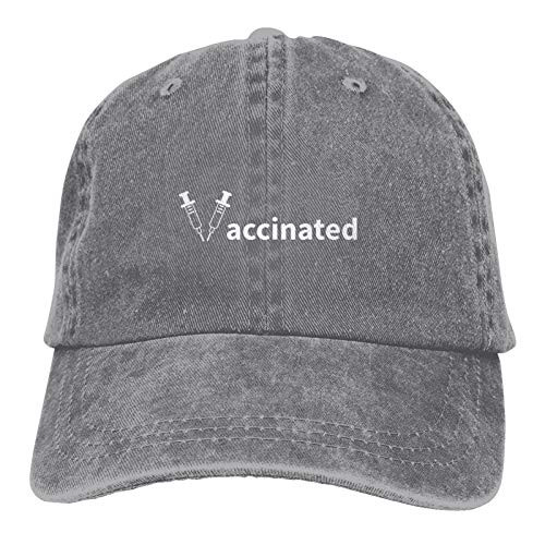Relax I've Been Vaccinated Hat Dad Hat Baseball Cap Embroidered Vintage Adjustable Unisex Baseball Hat-Gray Relax I've Been Vaccinated Hat Dad Hat Baseball Cap Embroidered Vintage Adjustable Unisex Baseball Hat-Gray