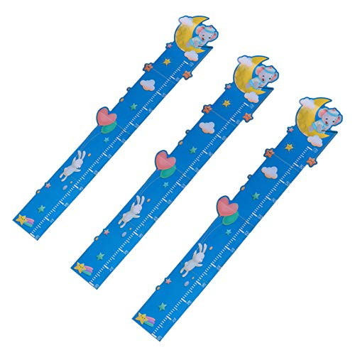 GARNECK 3PCS Height Growth Chart Accurate Baby Height Growth Chart Ruler Removable Canvas Wall Hanging Measurement Chart for Home Decoration