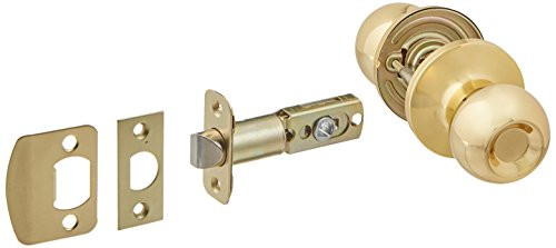Ultra Hardware 43997 Chestnut Hill Round Ball Knob Lockset Passage, Polished Brass