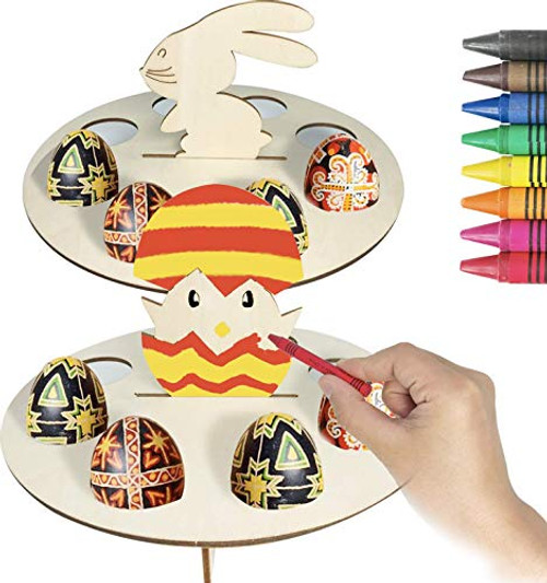 Easter Ornaments- Easter Egg Ornaments- Easter Wooden Egg Holder Shelf Bunny Rabbit Chick Shape- Craft Decorations for Easter Party Home Indoor Game- Easter Egg Decorating Kit Easter Ornaments- Easter Egg Ornaments- Easter Wooden Egg Holder Shelf Bunny Rabbit Chick Shape- Craft Decorations for Easter Party Home Indoor Game- Easter Egg Decorating Kit