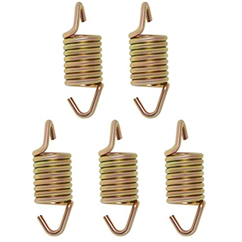 ECCPP Exhaust Spring ATV UTV 5pcs Fit for 1998-2012 Polaris Snowmobile Sportsman Ranger