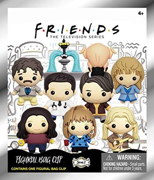 Warner Bros. Friends Series 2 - 3D Foam Bag Clip in Blind Bag Warner Bros. Friends Series 2 - 3D Foam Bag Clip in Blind Bag