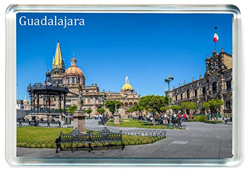 I249 Guadalajara Jumbo Refrigerator Magnet Mexico Travel Fridge Magnet