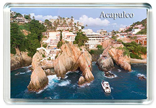 I274 Acapulco Jumbo Refrigerator Magnet Mexico Travel Fridge Magnet