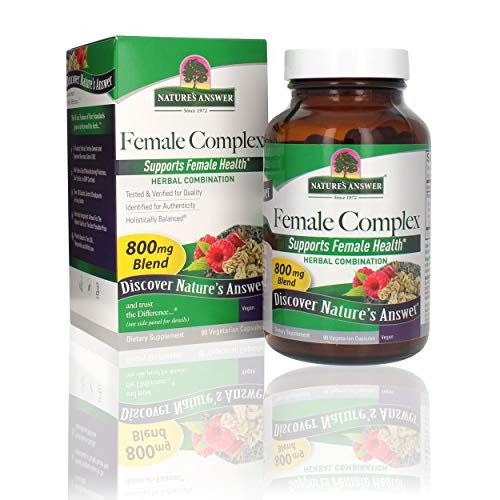 Nature's Answer Female Capsule Complex 90 Count | Supports Female Health | Menopause Balance | Hot Flash Relief | Hormonal Balance | Daily Capsule Nature's Answer Female Capsule Complex 90 Count | Supports Female Health | Menopause Balance | Hot Flash Relief | Hormonal Balance | Daily Capsule