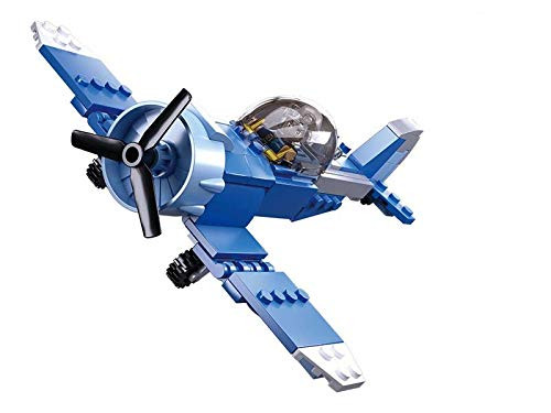 SlubanKids Creative Building Blocks Set | Imaginative Indoor Games Toys for Kids | Mega Army Aircraft Carrier- Mega Fighter Set and More -Fighter Jet 2-