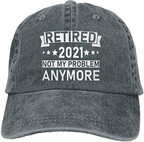 Retired 2021 Not My Problem Anymore Hat-Vintage Retirement Adjustable Hat Unisex Washad Cotton Baseball Cap Dad Hat-Deep Heather 1-One Size Retired 2021 Not My Problem Anymore Hat-Vintage Retirement Adjustable Hat Unisex Washad Cotton Baseball Cap Dad Hat-Deep Heather 1-One Size